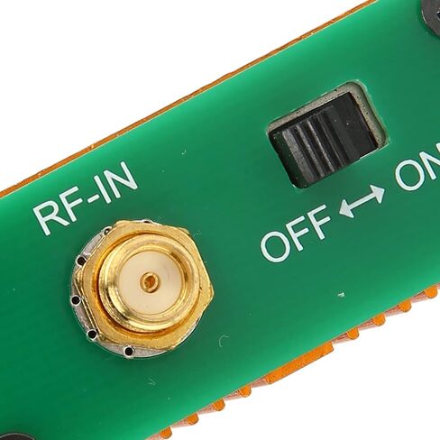 0.1MHz‑6GHz Low Noise Amplifier, 20dB High Gain LNA Amplifier for Shortwave, FM Radio, RF Power Preamplifier Module, SMA Female Connector(Shipped with Built in Battery) in Kuwait