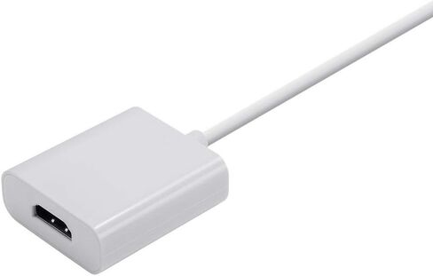 Monoprice USB-C to HDMI 2.0 Adapter - 4K@60Hz, Supports Up to 10Gbps Data Rate, USB 3.1 SuperSpeed, Compatible with MacOS, Windows, and Chrome OS, White - Select Series (Pack of 2) in Saudi Arabia