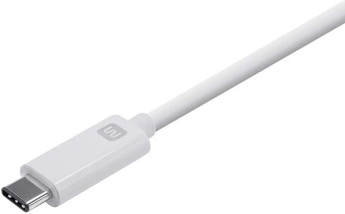 Monoprice USB-C to HDMI 2.0 Adapter - 4K@60Hz, Supports Up to 10Gbps Data Rate, USB 3.1 SuperSpeed, Compatible with MacOS, Windows, and Chrome OS, White - Select Series (Pack of 2) in Saudi Arabia