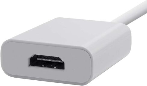 Monoprice USB-C to HDMI 2.0 Adapter - 4K@60Hz, Supports Up to 10Gbps Data Rate, USB 3.1 SuperSpeed, Compatible with MacOS, Windows, and Chrome OS, White - Select Series (Pack of 2) in Saudi Arabia