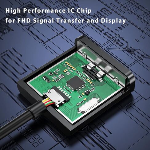 محول DteeDck DVI إلى VGA 2 حزمة، محول DVI VGA ذكر إلى أنثى لمراقبة بطاقة الرسومات وجهاز عرض سطح المكتب HDTV in Kuwait