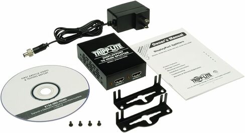 Tripp Lite 2-Port DisplayPort to DVI جهاز توزيع الفيديو من الحاسوب DVI NA in Saudi Arabia