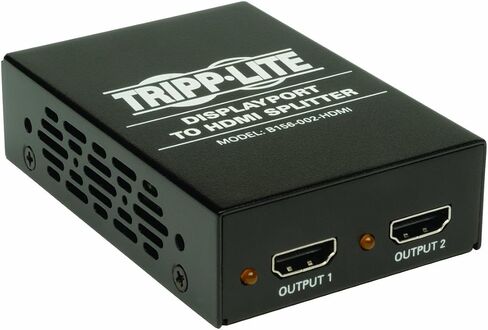 Tripp Lite 2-Port DisplayPort to DVI جهاز توزيع الفيديو من الحاسوب DVI NA in Saudi Arabia