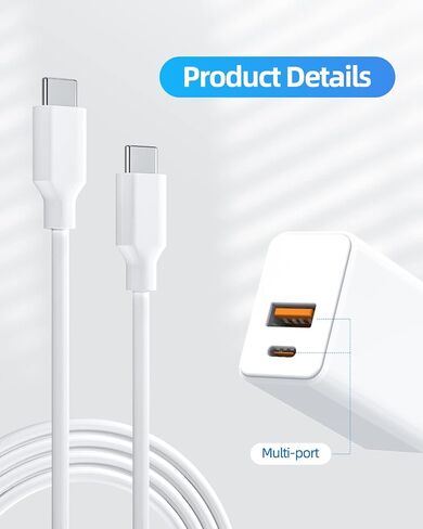 استبدال سلك الطاقة 27 وات 30 وات لجهاز التوجيه eero، eero 6، eero-Pro-6 Mesh WiFi، eero 6+، eero 6 Extender، eero Pro 6E، C010001 C210001 C110011r، eero 6 Mesh WiFi والمزيد من شاحن النوع C in Kuwait