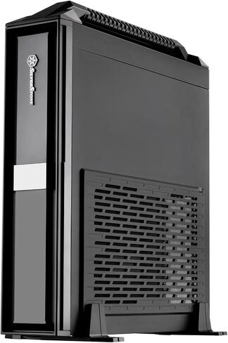 جراب كمبيوتر صغير للألعاب SST-RVZ02B-W بتقنية SilverStone للوحة الأم الصغيرة ITX مع دعم GPU بالحجم الكامل مع نافذة، SST-RVZ02B-W-X in Kuwait