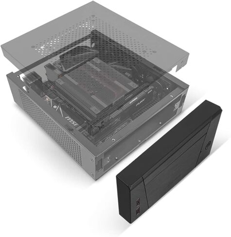 هيكل ميني اي تي اكس صغير الحجم ومعياري ML10B سيلفر ستون تكنولوجي in Kuwait