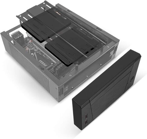 هيكل ميني اي تي اكس صغير الحجم ومعياري ML10B سيلفر ستون تكنولوجي in Kuwait