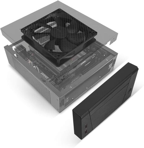 هيكل ميني اي تي اكس صغير الحجم ومعياري ML10B سيلفر ستون تكنولوجي in Kuwait