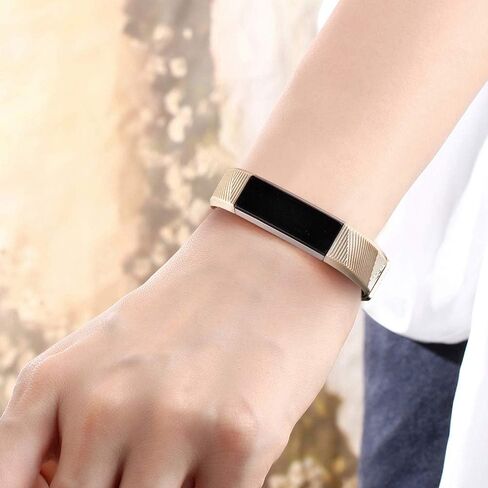 [5 عبوات] أساور رياضية متوافقة مع أساور Fitbit Alta HR وFitbit Alta Bands للنساء والرجال، أشرطة معصم بديلة من السيليكون الناعم الكلاسيكي لـ Fitbit Alta HR/Fitbit Alta (5 عبوات C، صغير) in Saudi Arabia