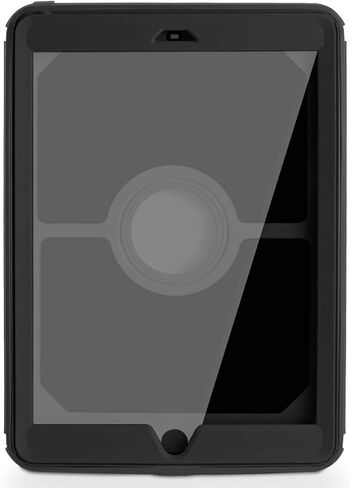 حافظة AICase iPad 9.7 2018 iPad 6th Generation/2017 iPad 5th Generation Case، شديدة التحمل مقاومة للماء والصدمات ثلاثية الطبقات مع قلم لجهاز iPad 9.7 5th/6th Generation (أرجواني) in Saudi Arabia