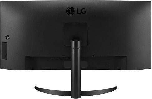 LG شاشة منحنية الترا وايد™ QHD IPS HDR 10 مع وحدة تحكم مزدوجة وتحكم على الشاشة، 34WQ60C-B.AUS، اسود in Kuwait