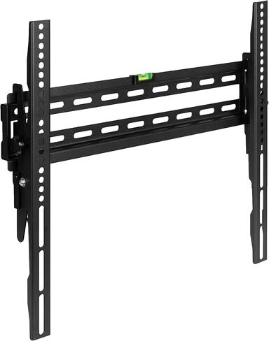 Flash Furniture FLASH MOUNT Tilt TV Wall Mount with Built-In Level - Max VESA Size 400 x 400mm - Fits most TV's 32" - 55" (Weight Capacity 120LB) in Saudi Arabia