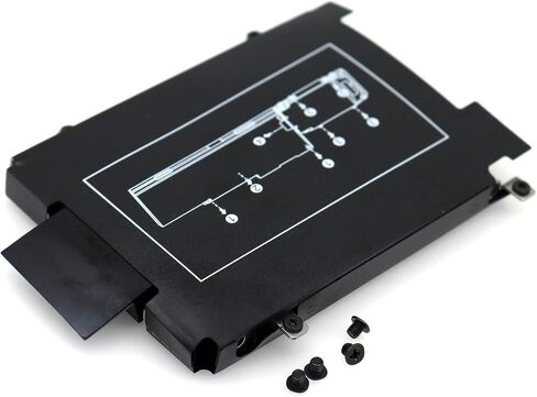Deal4GO 2.5 بوصة 7 مم SSD SATA هارد درايف حامل / برغي ل HP EliteBook 430 440 450 725 745 755 820 840 845 848 850 855 G3 G4 821665-001 in Saudi Arabia