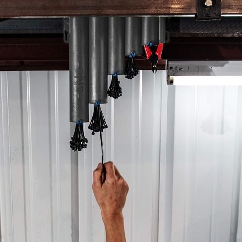 Ready-Zip-Go (tm) Magnetic Base Cable Tie Organizer with 250 Zip Ties and Cutter in Saudi Arabia