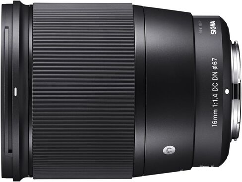 عدسة سيجما 16 ملم f1.4 DC DN المعاصرة لسوني E-Mount 402965 مع 67 ملم متعددة الطبقات للأشعة فوق البنفسجية والمستقطب ومجموعة مرشح FLD حزمة حقيبة ظهر للتصوير الفوتوغرافي Monopod in Kuwait