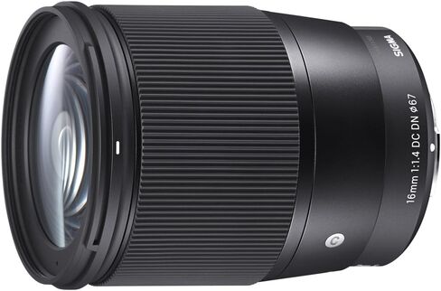 عدسة سيجما 16 ملم f1.4 DC DN المعاصرة لسوني E-Mount 402965 مع 67 ملم متعددة الطبقات للأشعة فوق البنفسجية والمستقطب ومجموعة مرشح FLD حزمة حقيبة ظهر للتصوير الفوتوغرافي Monopod in Kuwait