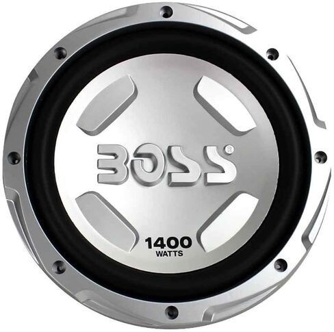 Boss Audio 12" 1400W Car Audio Subwoofer & 1500W Mono Class A/B Amplifier with 8 Gauge Wiring Kit & QPower Single 12" Vented Subwoofer Enclosure Box in Saudi Arabia