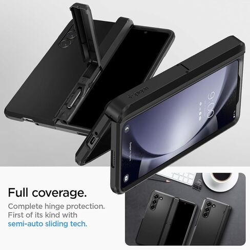 Spigen Tough Armor Pro P [حماية المفصلات] مصممة لحافظة Galaxy Z Fold 5 (2023) - أزرق سييرا in Kuwait