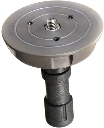 Manfrotto 520BALL Half Ball Leveler with 3/8-Inch Screw for 75mm Bowl Tripods in Saudi Arabia