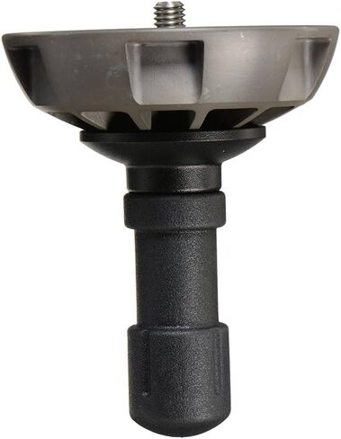 Manfrotto 520BALL Half Ball Leveler with 3/8-Inch Screw for 75mm Bowl Tripods in Saudi Arabia