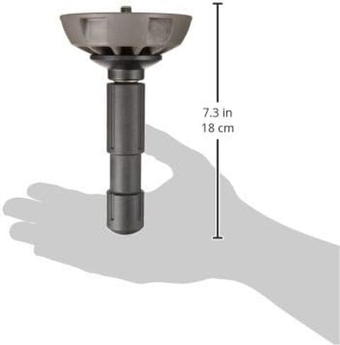 Manfrotto 520BALL Half Ball Leveler with 3/8-Inch Screw for 75mm Bowl Tripods in Saudi Arabia
