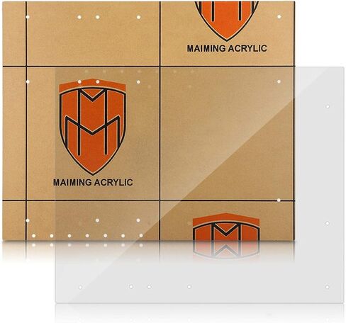 إطار أكريليك Zhiyavex للوحة الأم ATX، إطار شفاف مفتوح، غطاء كمبيوتر أوفرلوك 4 مم حامل قاعدة DIY، مقعد اختبار الكمبيوتر الشخصي، للاختبار أو كسر سرعة المعالج أو اللعب، 330 × 268 مم in Kuwait