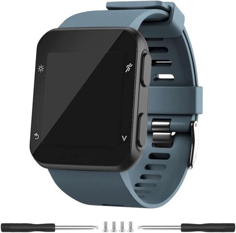 Meifox متوافق مع Garmin Forerunner 35 Band، أحزمة بديلة من السيليكون Solf لساعة Garmin Forerunner 35 in Kuwait