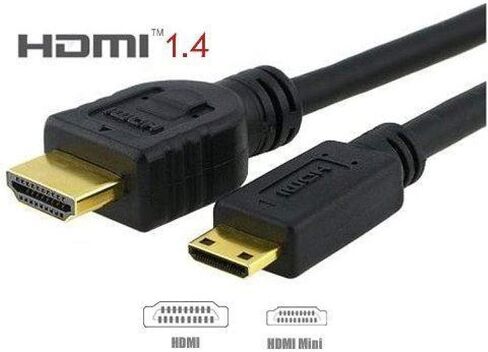كيبل HDMI صغير لكاميرا نيكون كولبيكس انظر الوصف للحصول على قائمة كاملة للكاميرات المتوافقة ماستير كابلز in Saudi Arabia