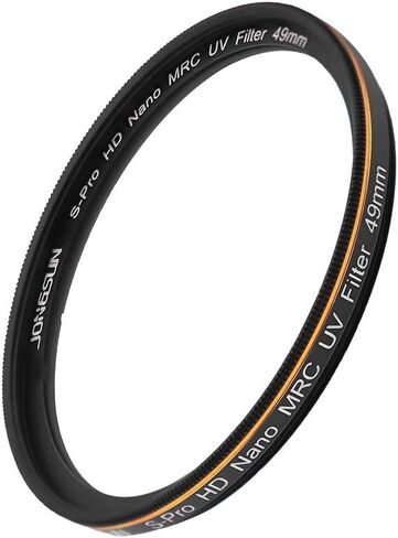 JONGSUN 77mm UV Filter, S-Pro HD Nano MRC Camera Ultraviolet Protection Filter, Multicoated, B270, Ultra-Slim, Lens Cloth Kit in Kuwait
