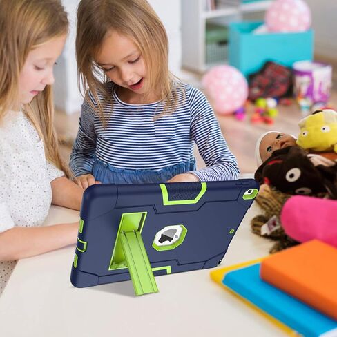 حافظة BENTOBEN iPad Air 3 2019، 3 طبقات شديدة التحمل ومضادة للصدمات ومسند قوي وحافظات تابلت واقية لجهاز iPad Air 3rd Gen/iPad Pro 10.5 بوصة 2017، أزرق داكن/أخضر in Kuwait