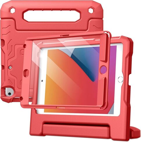 JETech Kids Case for iPad Mini 5/4/3/2/1 (7.9-Inch, 2019/2015/2014/2013/2012 Model) with Built-in Screen Protector, Shockproof Full-Body Handle Stand Tablet Protective Cover (Plum) in Saudi Arabia
