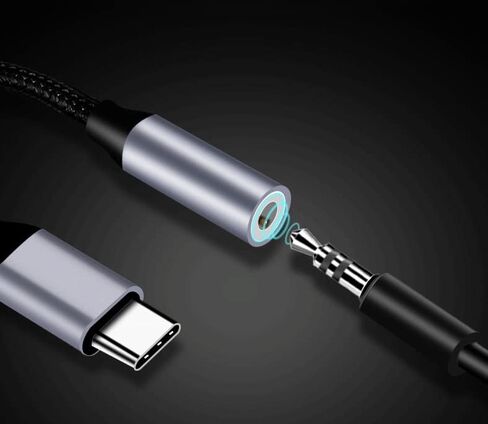استبدال محول مقبس سماعة الرأس USB من النوع C إلى 3.5 مم لـ Google Pixel 4 3 2 XL، Samsung s22 AUX Dongle Audio إلى Usbc لسلك هاتف Android محول Usbc-c من النوع C إلى سماعات الرأس in Saudi Arabia