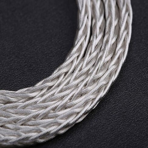 artcavs 4 دبوس XLR إلى 1/4 مقبس محول سماعة رأس أنثى 4 دبوس XLR ذكر متوازن إلى 6.35 مم 1/4 كابل سماعة رأس أنثى يناسب فقط 6.35 مم 3 أقطاب TRS 7N نحاس كريستالي واحد جميع النحاس مطلي بالفضة - 10 سم in Kuwait