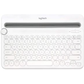 غطاء كيبورد من السيليكون لكيبورد لوجيتك بلوتوث متعدد الاجهزة موديل K480، غلاف واقي رفيع للغاية (شفاف) .. in Kuwait