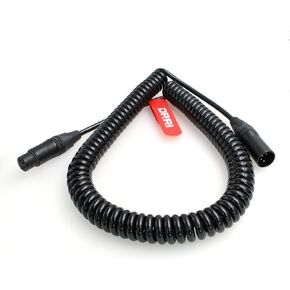 DRRI 4-Pin XLR Female to 4-Pin XLR Male Power Cable for Panasonics Sony F55/F5 Camera (1M, Regular Type)