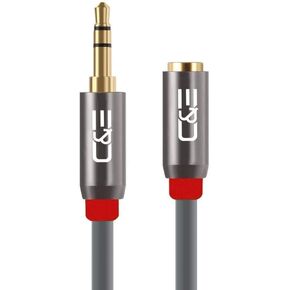 Sanoxy 3.5mm Stereo Male to Female Extension Cable 25 ft. in Kuwait