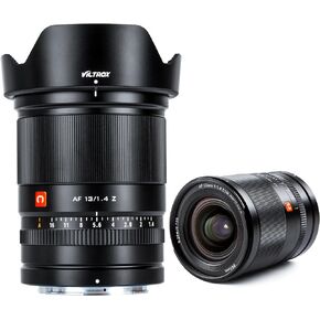 VILTROX 13mm F1.4 f/1.4 Nikon z Mount Lens, Super Wide Angle Autofocus APS-C Lens for Nikon Z50 Z30 Z6II Z7II Z6 Z7