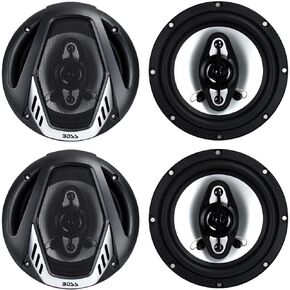 BOSS Audio Systems 6.5 Inch 400 Watt 4 Way 4 Ohm Full Range Car Audio Coaxial Stereo Speakers with Mylar Dome Tweeters, 2 Pairs in Saudi Arabia