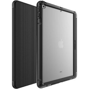 OtterBox SYMMETRY FOLIO SERIES Case for iPad 7th, 8th & 9th Gen (10.2" Display - 2019, 2020 & 2021 version) - Retail Packaging - COASTAL EVENING (CLEAR/BLACK/BLAZER BLUE) in Saudi Arabia
