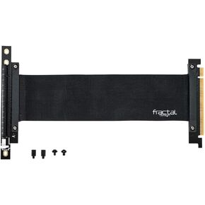 فراكتال ديزاين فليكس VRC-25 - PCI-E رايزر لتحديد R6 - تحديد S2 - تحديد رؤية S2 - ميشيفاي S2 - حافظة كمبيوتر - مرنة للغاية - أداء بدون وقت استجابة - دعم PCIe 3.0 كامل - ملحق in Kuwait