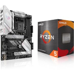 Micro Center AMD Ryzen 5 5600X Desktop Processor 6-core 12-Thread Up to 4.6GHz Unlocked with Wraith Stealth Cooler Bundle with ASUS ROG Strix B550-A AMD AM4 Zen 3 Ryzen 5000 ATX Gaming Motherboard in Saudi Arabia