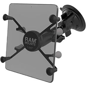 RAM MOUNTS X-Grip Tablet Mount for 7"-8" Tablets with Medium Arm | Twist-lock suction cup mount for windshields and glass, B Size 1" ball system in Saudi Arabia