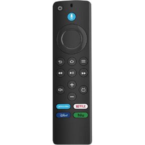 جهاز التحكم عن بعد الصوتي البديل من الجيل الثالث L5B83G الجديد لعصا أجهزة التلفاز الذكية Fire (الجيل الثاني، الجيل الثالث، Lite، 4K)، لمكعب Fire Smart TV (الجيل الأول والجيل الثاني)، ولتلفزيون AMZ الذكي (الجيل الثالث، تصميم القلادة) in Kuwait