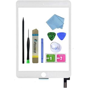 Zentop لجهاز iPad Mini 4 الأبيض 7.9 بوصة شاشة تعمل باللمس محول الأرقام زجاج بديل (وليس LCD) Modle A1538 A1550 مع طقم إصلاح الأدوات in Kuwait