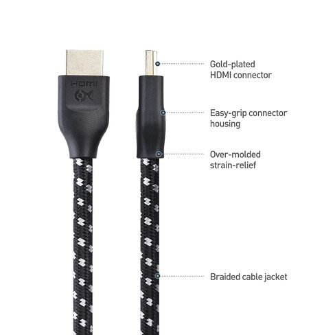 Cable Matters [Ultra High Speed HDMI Certified] 8K HDMI Cable, 6.6ft in Saudi Arabia