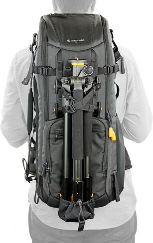 VANGUARD Alta Sky 66 Camera Backpack for Sony, Nikon, Canon DSLR with up to 600 mm f/4 Lens | 30L capacity with rain cover and tripod link for 600mm lenses, tablets and photography gear in Saudi Arabia