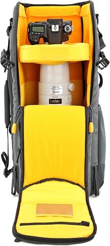 VANGUARD Alta Sky 66 Camera Backpack for Sony, Nikon, Canon DSLR with up to 600 mm f/4 Lens | 30L capacity with rain cover and tripod link for 600mm lenses, tablets and photography gear in Saudi Arabia