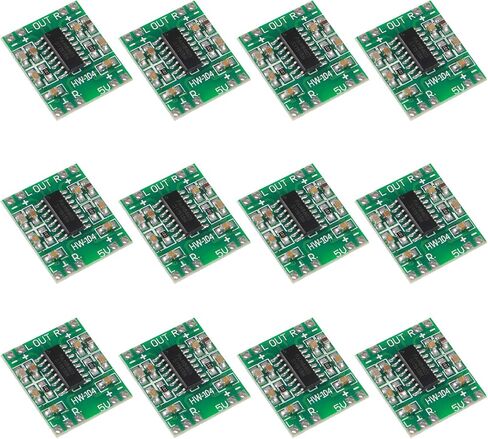 ACEIRMC 12pcs PAM8403 Module Super Mini Digital Amplifier Board 2 3W Class D Power Amplifier Board efficient 2.5 to 5V Input in Saudi Arabia