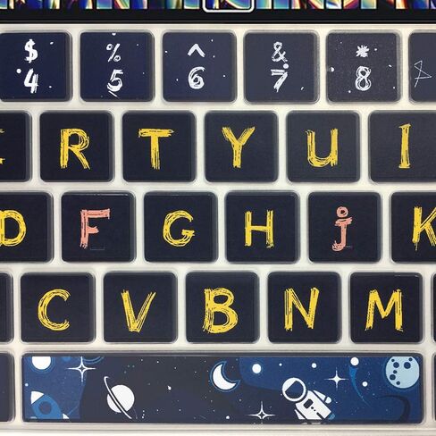 WSLUCKO Silicone Keyboard Cover Skin for 2020-2022 MacBook Pro 13"(Model:A2338/A2289/A2251) M2 M1 & 2019 2020 MacBook Pro 16 inch(Model: A2141) with Touch ID Keyboard Cover Protective Skin, Rose in Kuwait