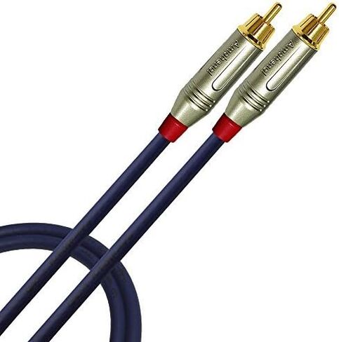 كيبل SPDIF بطول 1.5 قدم - جوثام GAC-1 S/PDIF-Pro (الترابلو) كيبل توصيل صوت رقمي LCOFC مطلي بالفضة ومقابس امفينول ACPR-SRD ذهبية RCA - صنع حسب الطلب ورلدز بيست كيبلز in Saudi Arabia